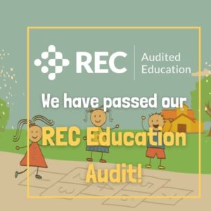 We have been awarded REC Education Audit Status!